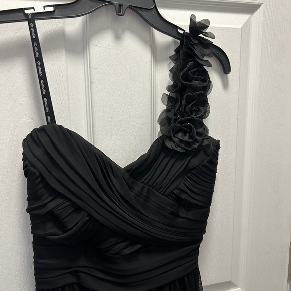 Studio Black Asymmetrical High-Low Cocktail Dress - Picture 5 of 13